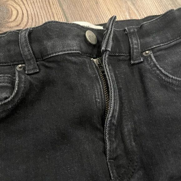 Reformation Jeans Women's Size 24 Black Harper‎ High Rise Skinny Denim - Picture 8 of 8